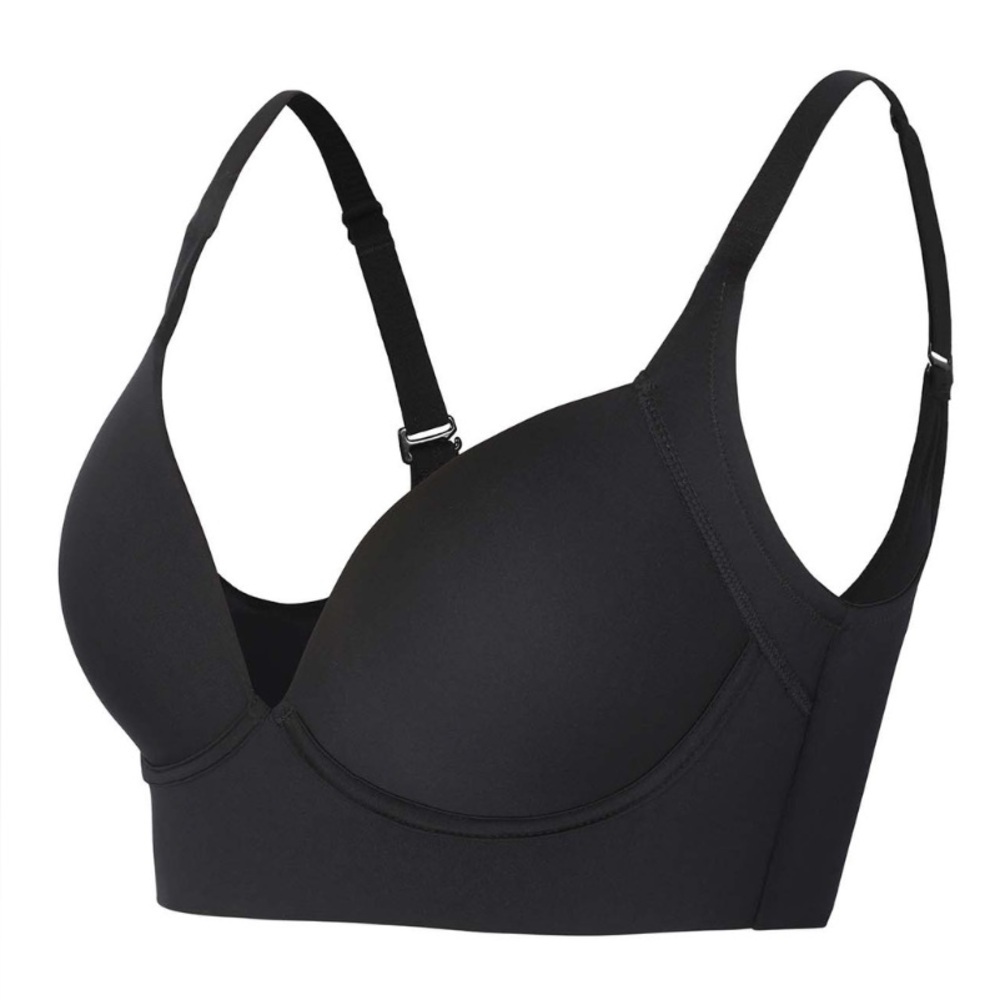 NWT Revenge X Body ButterCream‎ Push Up Bra Ebony 36/80B P33